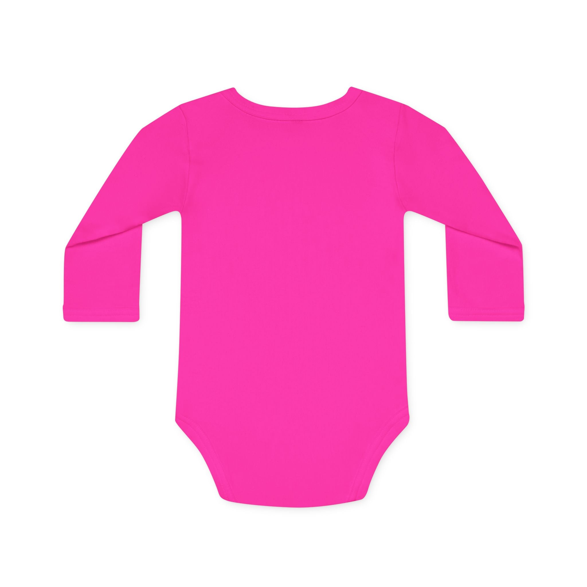 Organic Baby Bodysuit — 'Spotted: Pure Cuteness' Cotton Long-Sleeve Onesie