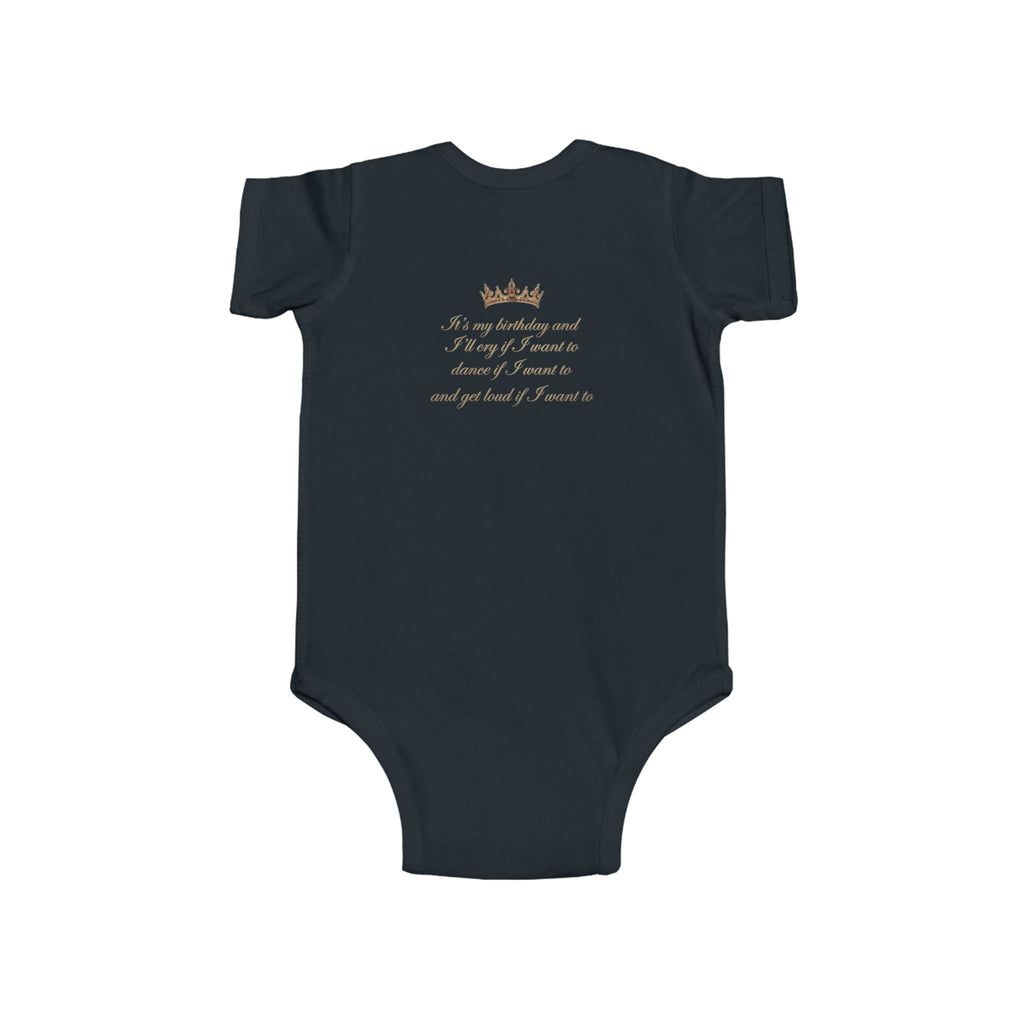 Cotton Birthday Onesie