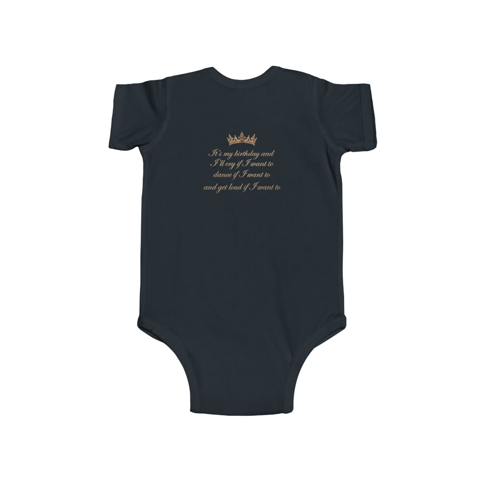 Cotton Birthday Onesie