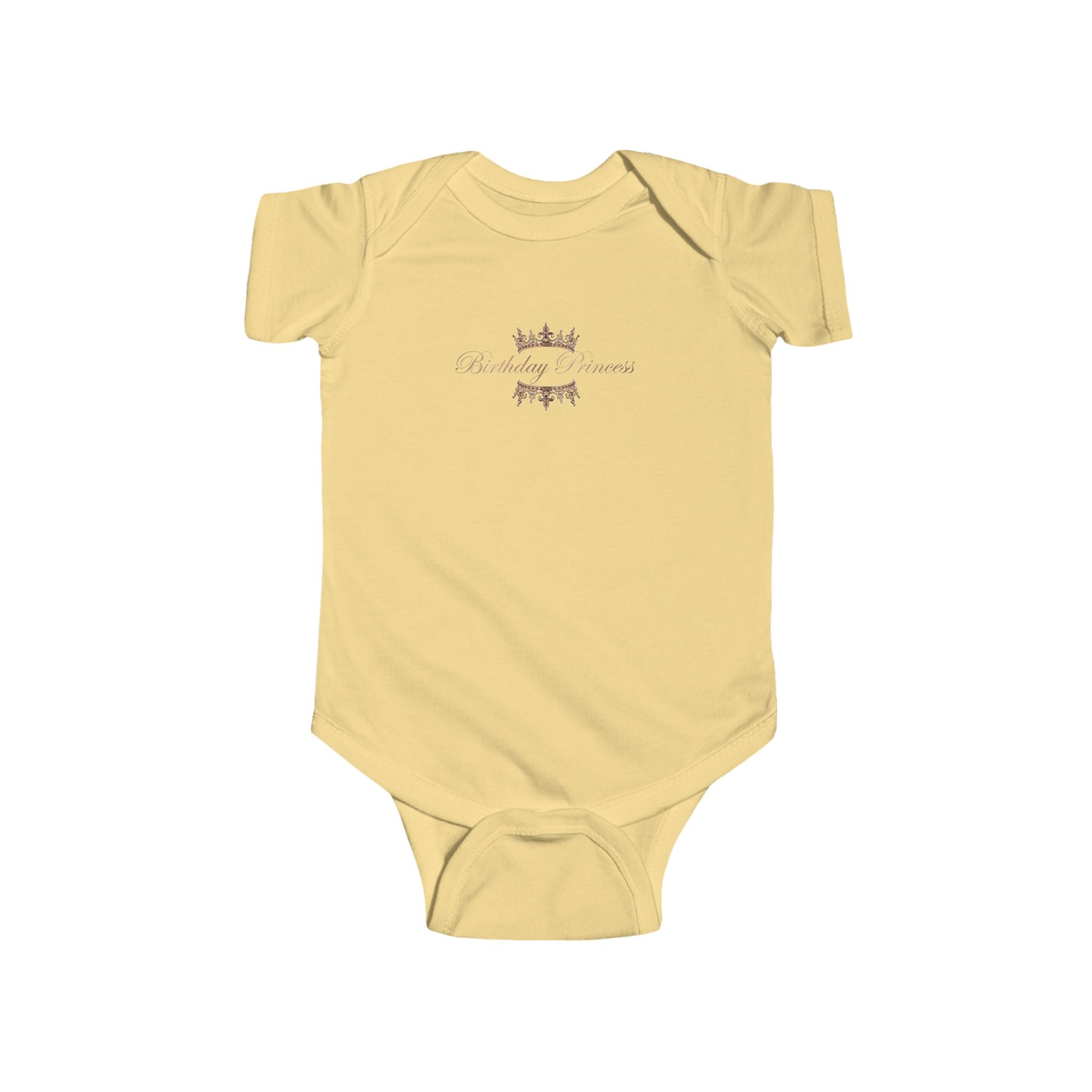 Cotton Birthday Onesie