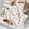 Print Ready - Digital Download | Set of 20 Boho Chic Baby Milestone & Development Cards (5x7 Digital Download)