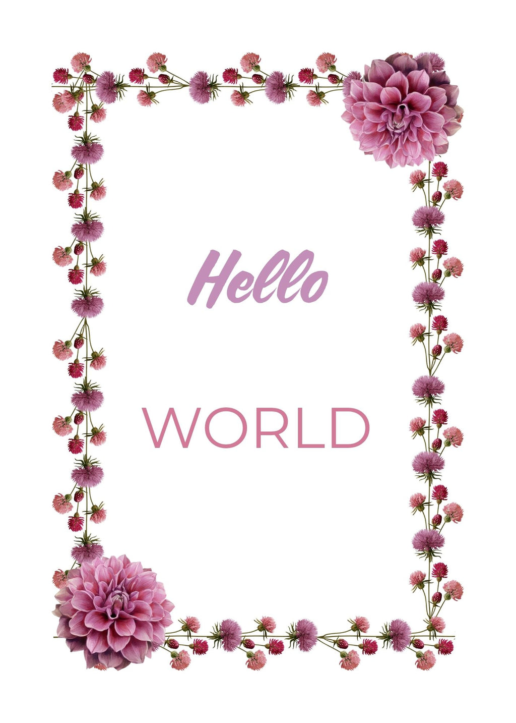 Print Ready - Digital Download | Elegant Botanical Floral Baby Milestone 5x7 Cards (20- Card Digital Printable Set)